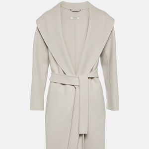 ‘S MaxMara Messi Belted Virgin Wool Coat
